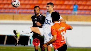 بيراميدز يهزم البنك الاهلي بهدف حامد حمدان ويقاسم الزمالك صدارة الدوري
