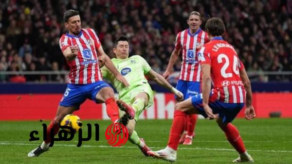 تشكيل برشلونة وأتلتيكو مدريد المتوقع في إياب نصف نهائي كأس ملك إسبانيا