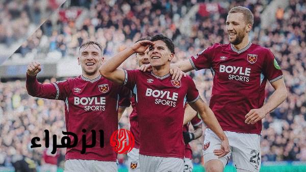 تشكيل وست هام ويونايتد وبرينتفورد الرسمي بمباراة كأس الاتحاد الإنجليزي
