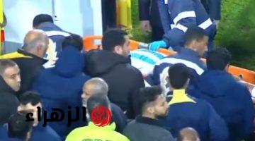 تطورات الحالة الصحية لمحمد حمدي بعد إصابته بمباراة بيراميدز وبتروجيت في الكأس