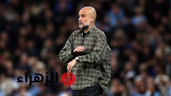 جوارديولا يجتمع مع إدارة مانشستر سيتي لحسم مستقبله بعد الخروج الأوروبي