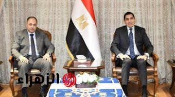 جوهر نبيل وعمرو عبد المنعم يبحثان تعزيز التعاون لدعم شباب الصعيد