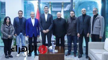 جوهر نبيل يزور اتحاد الكرة ويؤكد دعم الدولة لمنظومة كرة القدم
