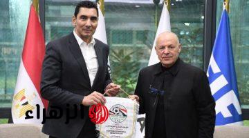 جوهر نبيل يزور مشروع الهدف ويلتقي هاني أبو ريدة ومنتخب 2009 بأكتوبر