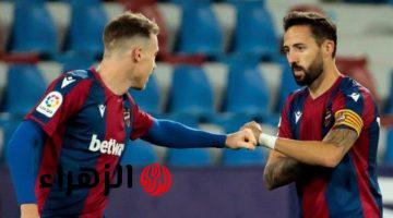 جيرونا يتعادل مع ليفانتي بالجولة 27 في الدوري الإسباني