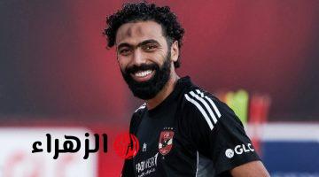 حسين الشحات على بعد هدف واحد من دخول نادي المئة بمسيرته الكروية