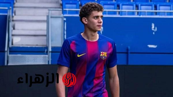حمزة عبدالكريم يتواجد في القاهرة لإنهاء أوراق قيده بنادي برشلونة