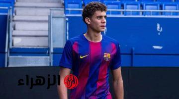 حمزة عبدالكريم يقود تشكيل برشلونة بقرار رسمي في نهائي كأس إسبانيا للشباب
