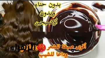 خلطة سوريه لصبغ الشيب من اول استعمال صباغة مقوية للشعر التالف