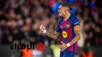 barcelona vs real betis.. الهدف الأول رافينيا القناه الناقله لمباراه برشلونة ضد ريال بيتيس اليوم ومعلق القمة في الدوري الإسباني 2026