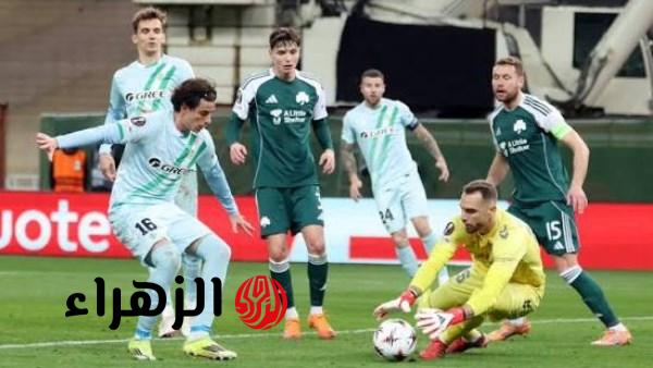ريال بيتيس يكتسح باناثينايكوس برباعية ويتأهل لربع نهائي الدوري الأوروبي
