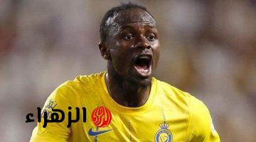 ساديو ماني يهدد هجوم النصر بالغياب أمام الخليج بسبب إصابة القدم