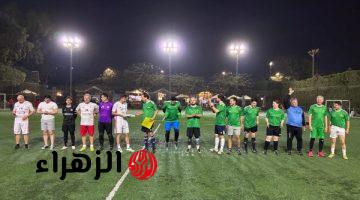 سفارة بولندا تهزم ألمانيا 4-3 وديا قبل بطولة كرة القدم الدبلوماسية بالقاهرة