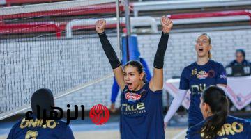 سيدات طائرة الزمالك تواجه دلفي غدا في نهائي الدوري