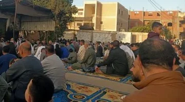 صلاة عيد الفطر تجمع الآلاف في المنوفية وسط تأمين وإشراف حكومي