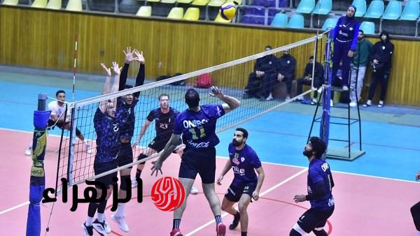 طائرة الزمالك تواجه بتروجت غدا في نهائي الدوري الممتاز المهام صالة حسن مصطفى