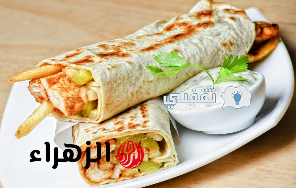 طريقة شاورما الدجاج بالسماق مثل المسخن مع بهارات الشاورما الأصلية