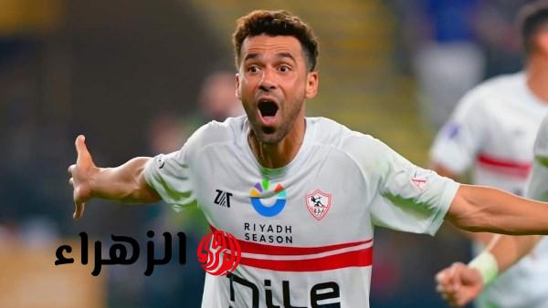 عبدالله السعيد خاض مباراة الزمالك وبيراميدز مصابا بالضامة تحت تأثير الحقن