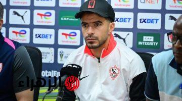 عمر جابر يؤكد صعوبة مواجهة الزمالك وأوتوهو بسبب الصيام والنجيل الصناعي