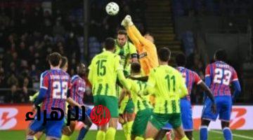 كريستال بالاس يتعادل مع أيك لارنكا في ذهاب ثمن نهائي دوري المؤتمر