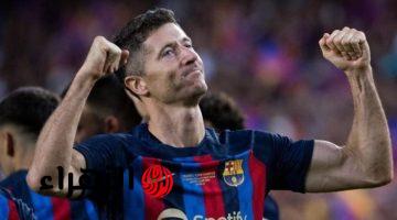 ليفاندوفسكي يطارد رقم ميسي القياسي في مباراة برشلونة ونيوكاسل بدوري الأبطال