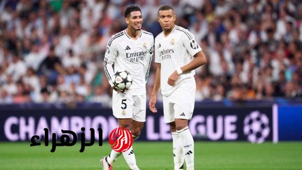 مبابي يعود للمشاركة مع ريال مدريد أمام مانشستر سيتي بعد غياب شهر
