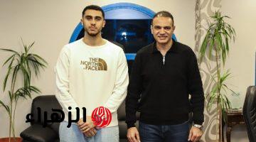محمد أحمد إسماعيل لاعب يد سموحة ينتقل لنادي دويبرافا زغرب الكرواتي