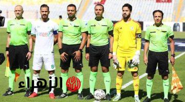 محمد الغازي حكما لمباراة الأهلي والمقاولون العرب في الدوري المصري