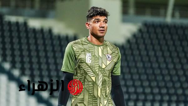 محمد صبحي يغيب عن مباراة الزمالك والاتحاد السكندري بسبب الإنذار الثالث
