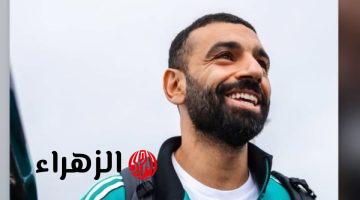 محمد صلاح يظهر من الطائرة قبل مواجهة ليفربول وجالطة سراي في الأبطال