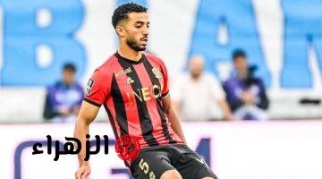 محمد عبد المنعم مدافع نيس الفرنسي يتعرض لإصابة في عضلات الفخذ