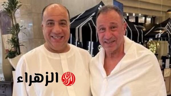 محمود الخطيب يؤدي مناسك العمرة بصحبة محمد مصيلحي رئيس الاتحاد السابق وفاء لترتيبات الأهلي والترجي