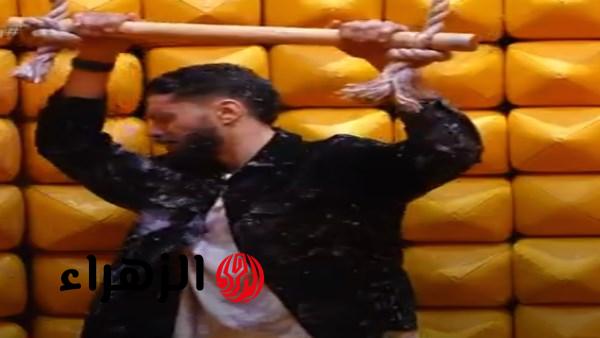 محمود بنتايج يقع في فخ مقلب برنامج رامز ليفل الوحش وعمرو الدردير يعلق