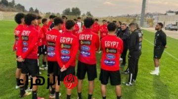 منتخب الناشئين مواليد 2009 يغادر إلى ليبيا 21 مارس لتصفيات شمال إفريقيا