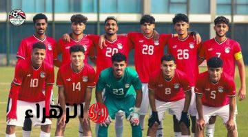 منتخب مصر 2007 يواجه الجزائر وديا في معسكر مارس بقيادة وائل رياض