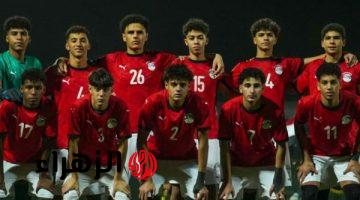 منتخب مصر 2009 يقدم موعد ودية تنزانيا الثانية لمدة 24 ساعة