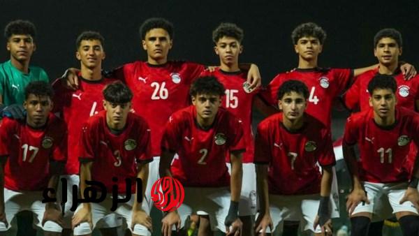 منتخب مصر 2009 يقدم موعد ودية تنزانيا الثانية لمدة 24 ساعة