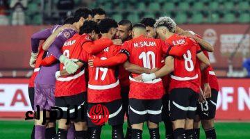 منتخب مصر يدرس نقل ودية السعودية إلى جدة وتحديد بدائل معسكر مارس