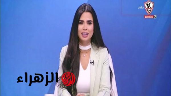 منع ظهور المذيعة فرح علي شهرا وتغريم قناة الزمالك 100 ألف جنيه