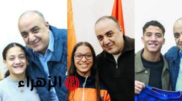 نادي الشمس يتعاقد مع ثلاثي الجمباز الفني مصطفى وليد وجني وملك عادل