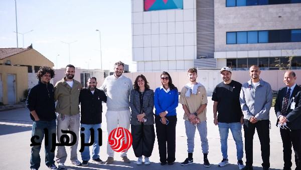 وفد نادي بيراميدز يزور مؤسسة بهية لدعم محاربات سرطان الثدي بالشيخ زايد