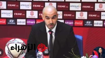 وليد الركراكي يغادر منتخب المغرب ومحمد وهبي يترأس القيادة الفنية سباقة