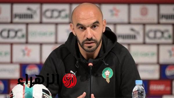 وليد الركراكي يوقع عقود فسخ تعاقده مع الاتحاد المغربي لكرة القدم