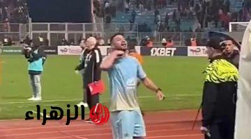 ياسر ابراهيم مهدد بالايقاف 3 مباريات وغرامة مالية بسبب لقطة الترجي