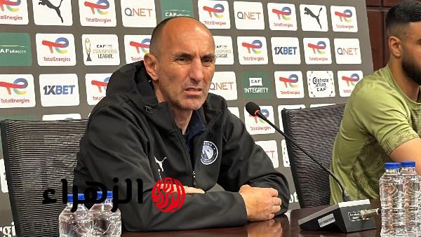 يورتشيتش يتحدى ضغط المباريات ويخطط لهزيمة الجيش الملكي بدوري أبطال أفريقيا