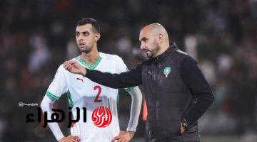 يوسف بلعمري يودع وليد الركراكي برسالة مؤثرة بعد رحيله عن منتخب المغرب