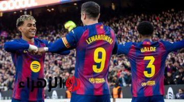 Barcelona vs Getafe.. القناة الناقلة لمباراة برشلونة ضد خيتافي الشوط الأول الآن بصوت حفيظ دراجي في الدوري الإسباني موسم 2026