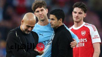 Manchester City vs Arsenal.. موعد مباراة مانشستر سيتي ضد أرسنال في الدوري الإنجليزي الممتاز والقنوات الناقلة