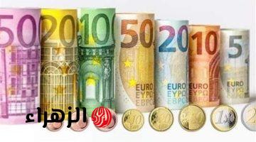 استقرار أسعار اليورو في البنوك المصرية اليوم 18 أبريل 2026
