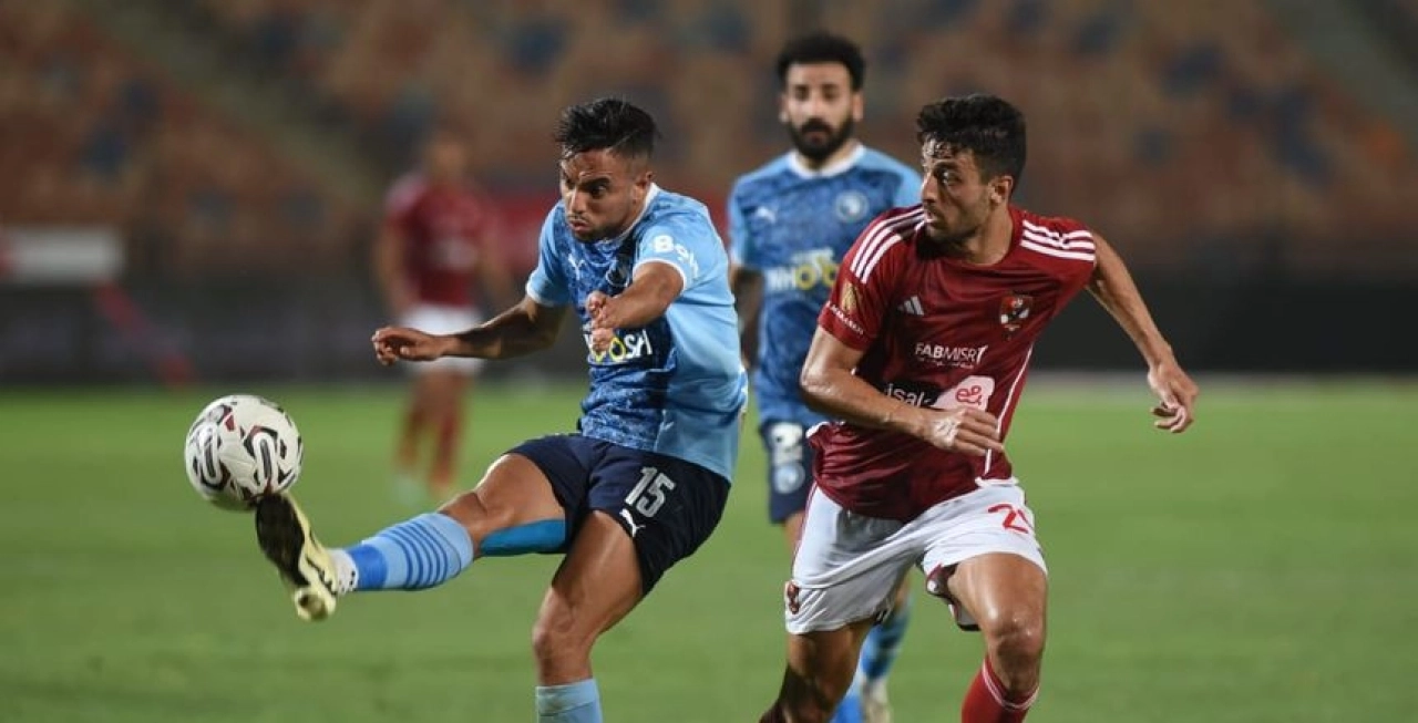 مباراة Al Ahly vs Pyramids.. الشوط الاول من مباراة الاهلي وبيراميدز في الدوري المصري.. القنوات الناقلة